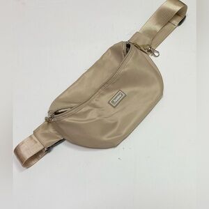 The Foldie Unisex Adult's RFID Anti-Theft Crossbody Bag CG2 Beige One Size